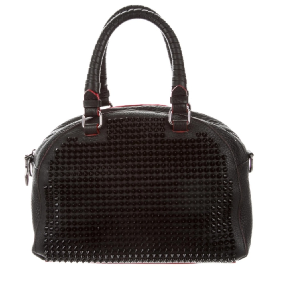 CHRISTIAN LOUBOUTIN Panettone Leather Satchel